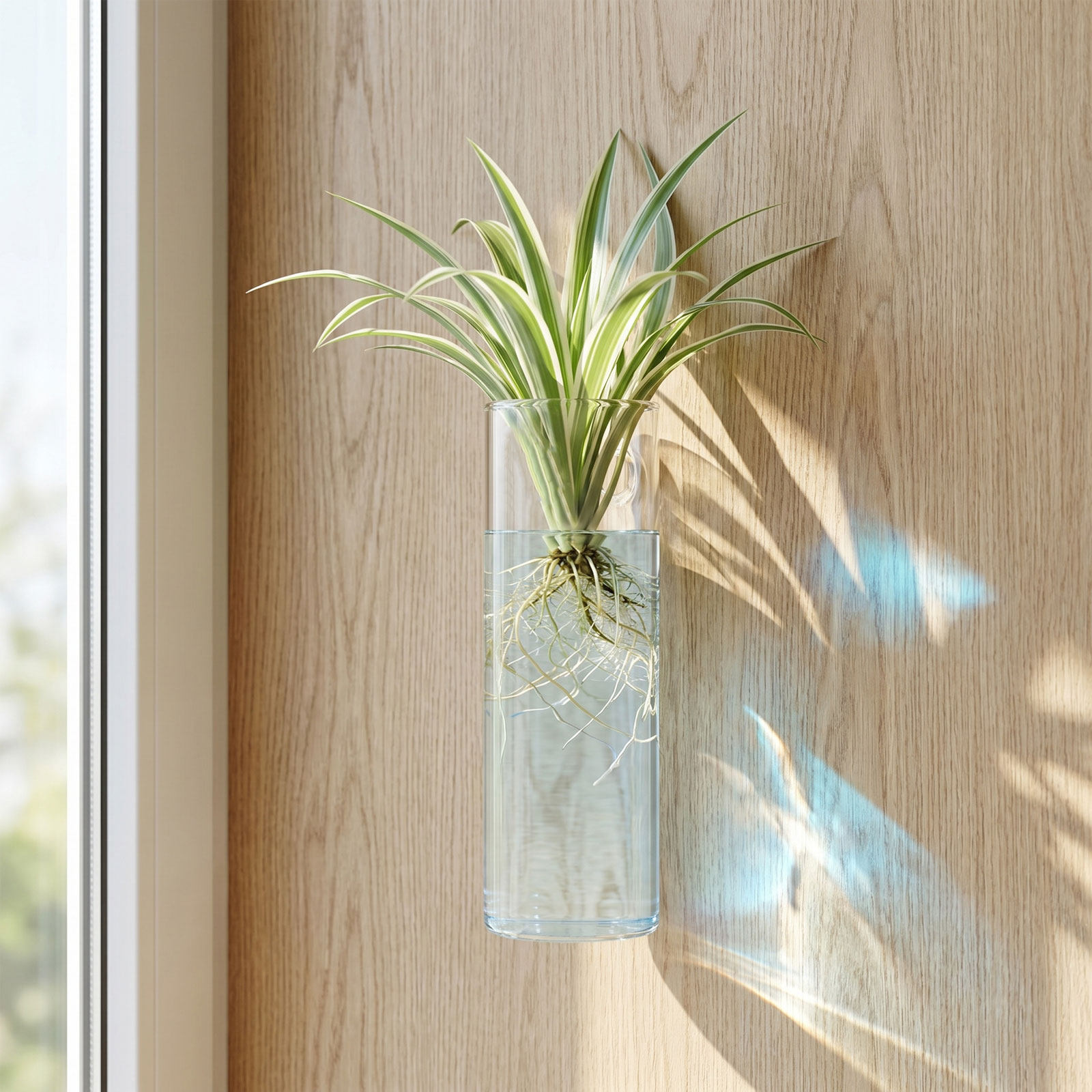 5Pcs Cylinder Glass Wall Vase  - Propagation Station Vase 评论和价格